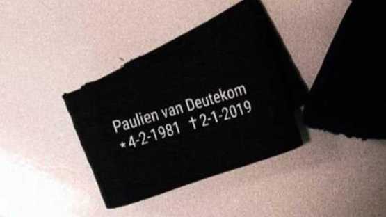 rouwband van deutekom