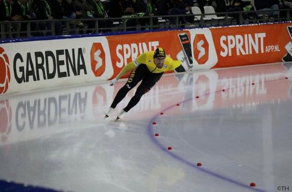 Kjeld Nuis nk sprint 2020 actie