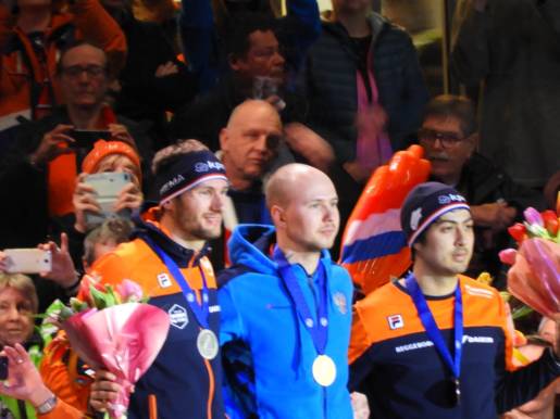 podium ek afstanden 1000m heren