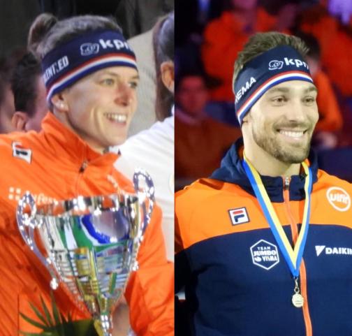 Ireen en Kjeld wereldbeker